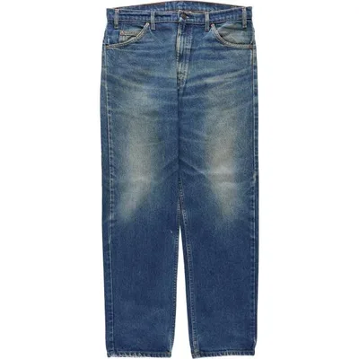 古着 90年代 リーバイス Levi's 505-0215 オレンジタブ テーパードデニムパンツ メンズw35相当 ヴィンテージ /eaa681519