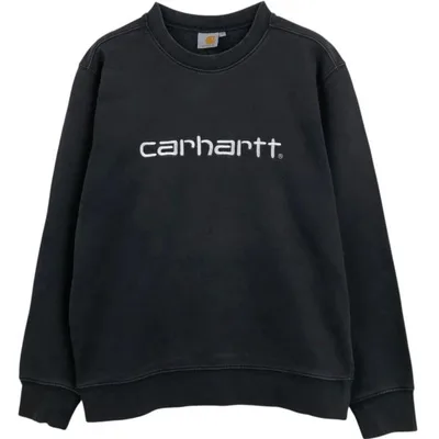 古着 カーハート Carhartt ロゴスウェットシャツ トレーナー メンズM相当 /eaa681560