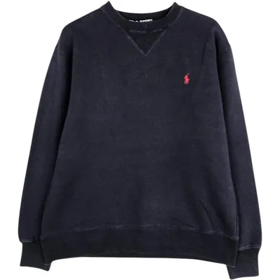 古着 90年代 ラルフローレン POLO SPORT ポロスポーツ ワンポイントロゴスウェットシャツ トレーナー メンズS相当 ヴィンテージ /eaa681580