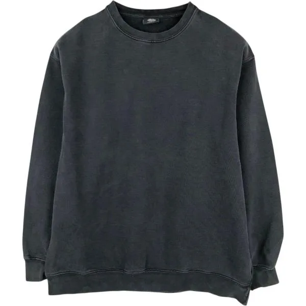 古着 00年代 ステューシー STUSSY ロゴスウェットシャツ トレーナー メンズM相当 バックプリント /eaa681591