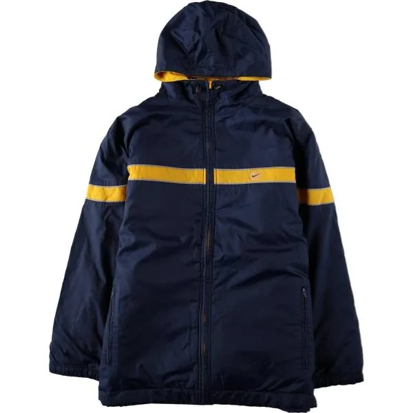 古着 ナイキ NIKE リバーシブル 中綿パーカー パファージャケット メンズL相当 /eaa681836