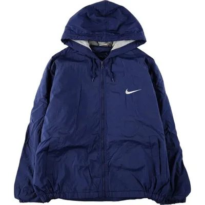 古着 90年代 ナイキ NIKE 中綿パーカー パファージャケット メンズL相当 ヴィンテージ /eaa681841