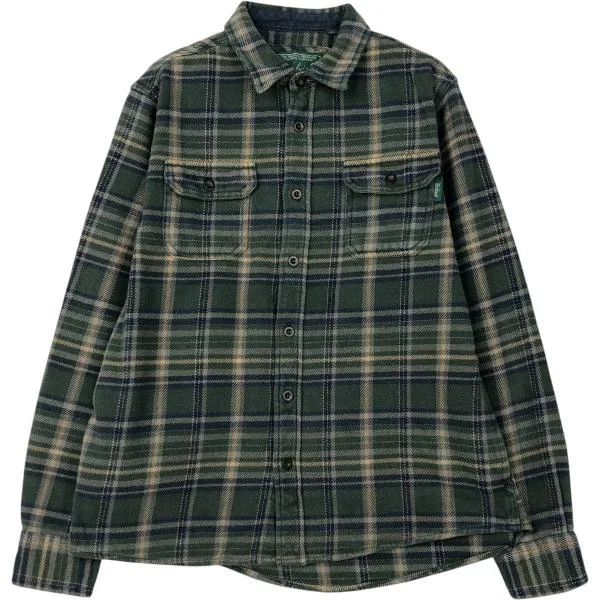 古着 ウールリッチ WOOLRICH WOOLRICH WOOLEN MILLS フランネルチェックシャツ メンズL相当 /eaa681894