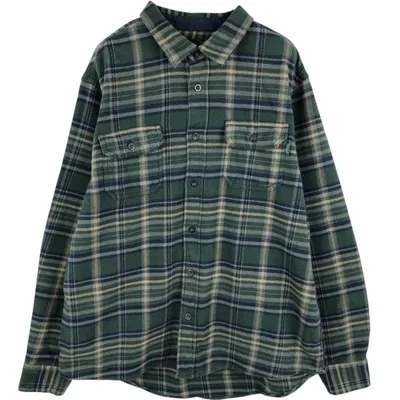 古着 ウールリッチ WOOLRICH フランネルチェックシャツ メンズXL相当 /eaa681895
