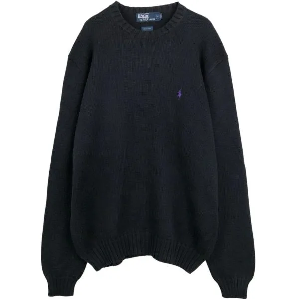 古着 ラルフローレン Ralph Lauren POLO by Ralph Lauren コットンニットセーター メンズL相当 /eaa682348