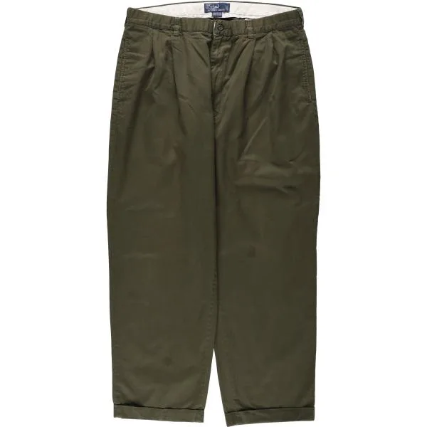 古着 ラルフローレン Ralph Lauren Polo Ralph Lauren HAMMOND PANT チノパンツ メンズw36相当 ツータック /eaa682551