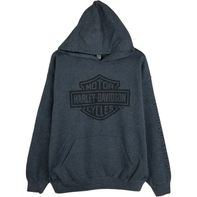 古着 ハーレーダビッドソン Harley-Davidson アドバタイジング スウェットプルオーバーパーカー メンズL相当 /eaa682729