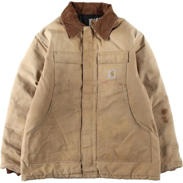 古着 カーハート Carhartt トラディショナルコート 中綿入り ダックワークジャケット メンズXL相当 /eaa682771