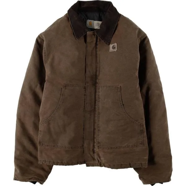 古着 90年代 カーハート Carhartt トラディショナルコート 中綿入り ダックワークジャケット USA製 メンズXXL相当 ヴィンテージ /eaa682794