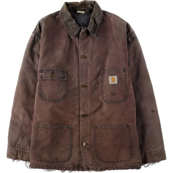 古着 カーハート Carhartt トラディショナルコート ダックワークジャケット メンズXL相当 /eaa682808