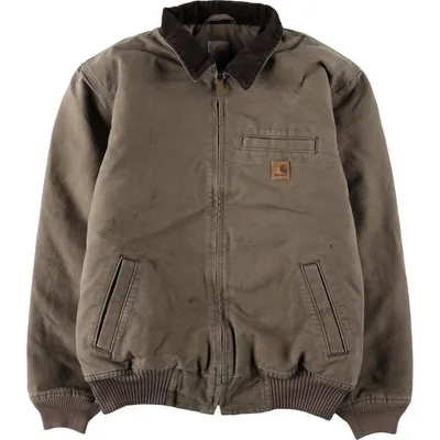 古着 カーハート Carhartt バンクストンジャケット 中綿入り ダックワークジャケット メンズM相当 /eaa682810