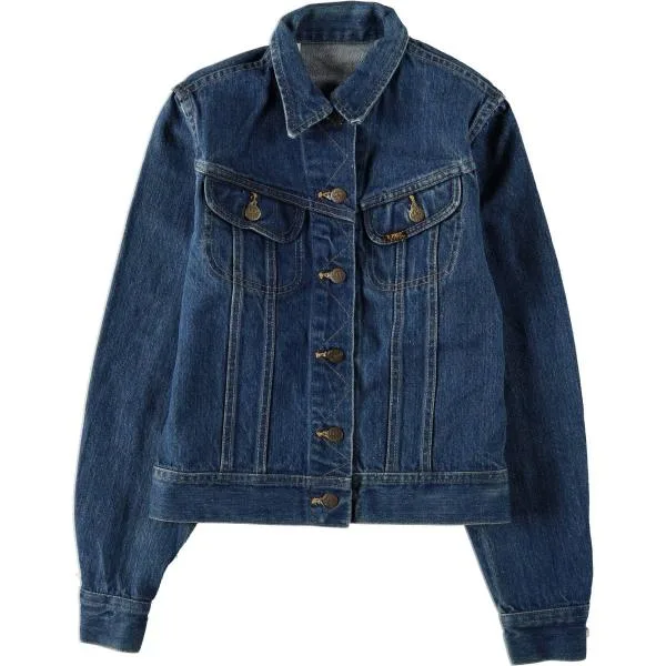 Used clothes ~90's Lee RIDERS Riders Denim Jacket G Jean Made in USA Women's M Equivalent Vintage /eaa683129