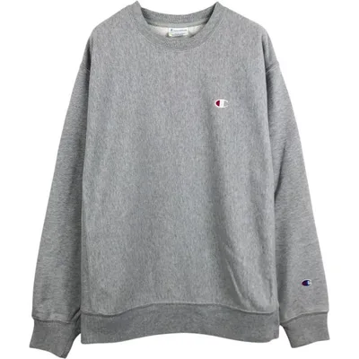古着 チャンピオン Champion REVERSE WEAVE リバースウィーブ ワンポイントロゴスウェットシャツ トレーナー メンズL相当 /eaa683323