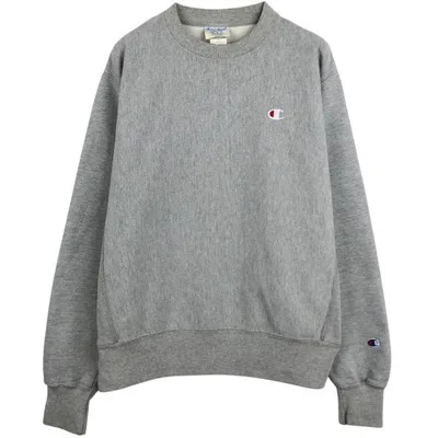 古着 チャンピオン Champion REVERSE WEAVE リバースウィーブ ワンポイントロゴスウェットシャツ トレーナー メンズM相当 /eaa683324