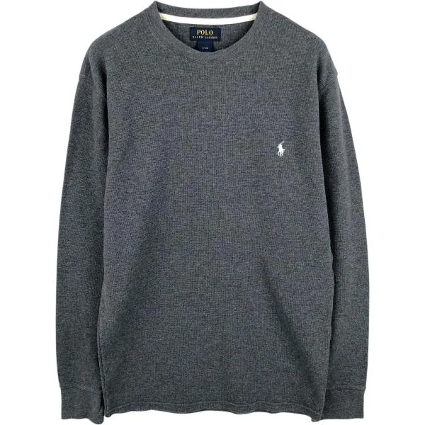 古着 ラルフローレン Ralph Lauren POLO RALPH LAUREN サーマルロンT ワッフル メンズL相当 /eaa684454