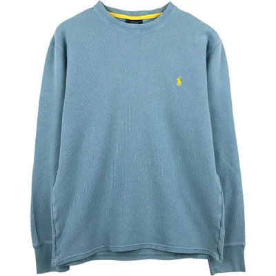 古着 ラルフローレン Ralph Lauren POLO RALPH LAUREN SLEEPWEAR サーマルロンT ワッフル メンズS相当 /eaa684462