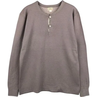 古着 エルエルビーン L.L.Bean ヘンリーネック ロングTシャツ ロンT メンズL相当 /eaa684647