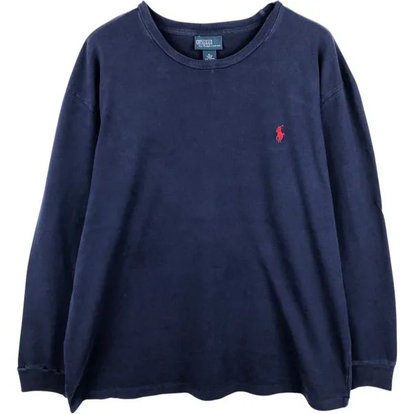 古着 ラルフローレン Ralph Lauren POLO by Ralph Lauren ロングTシャツ ロンT メンズXL相当 /eaa684656