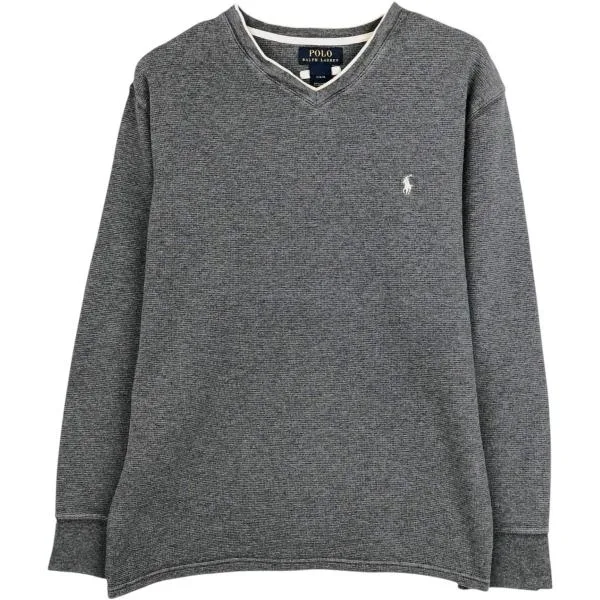 古着 ラルフローレン Ralph Lauren POLO RALPH LAUREN サーマルロンT ワッフル メンズL相当 /eaa684740