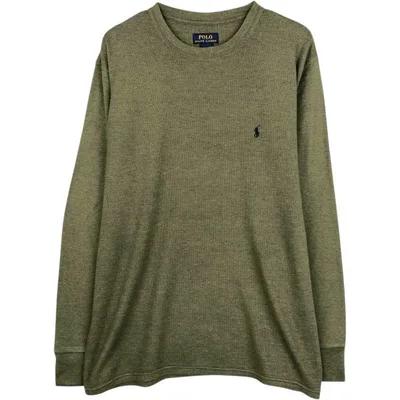 古着 ラルフローレン Ralph Lauren POLO RALPH LAUREN SLEEPWEAR サーマルロンT ワッフル メンズXL相当 /eaa684741