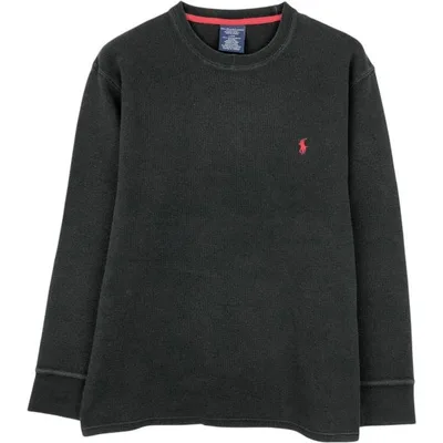 古着 ラルフローレン Ralph Lauren POLO RALPH LAUREN SLEEPWEAR サーマルロンT ワッフル メンズL相当 /eaa684744