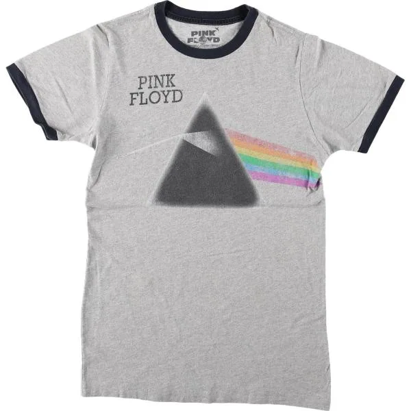 古着 PINK FLOYD ピンクフロイド バンド リンガーTシャツ レディースS相当 /eaa684979