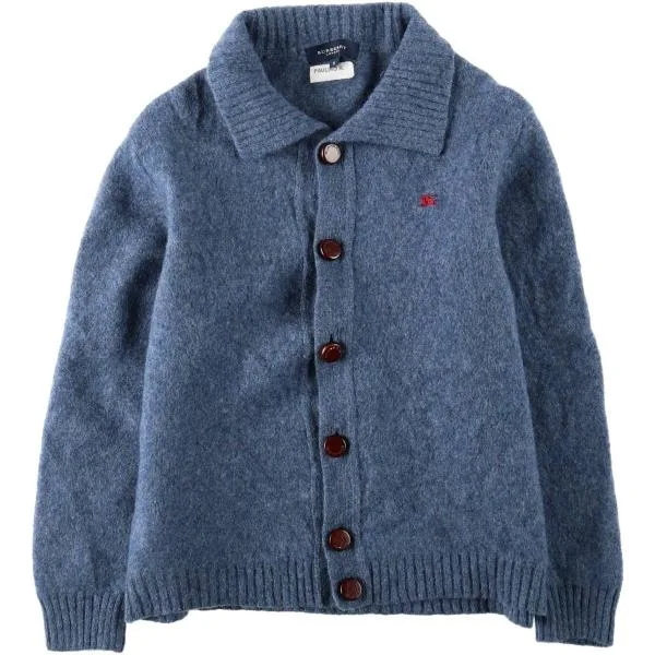 Old clothes Burberry's LONDON wool knit cardigan ladies S equivalent /eaa684990
