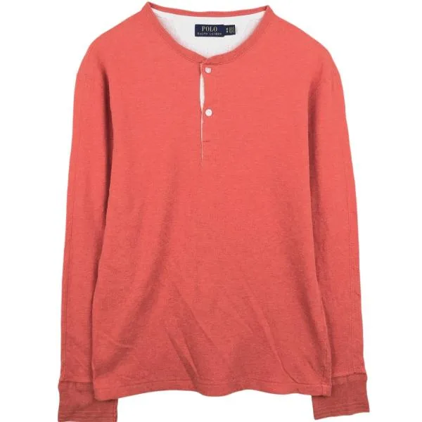 古着 ラルフローレン Ralph Lauren POLO RALPH LAUREN ヘンリーネック ロングTシャツ ロンT メンズM相当 /eaa685604
