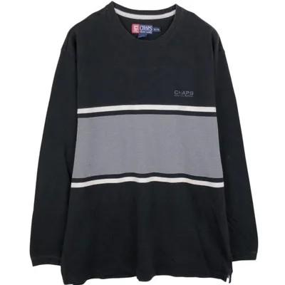 古着 ラルフローレン Ralph Lauren CHAPS チャップス ロングTシャツ ロンT メンズXL相当 /eaa685607