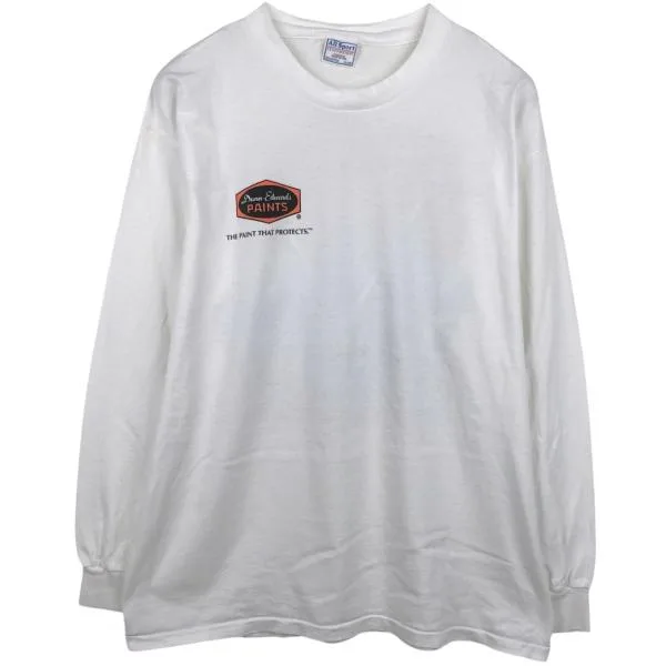 古着 90年代 All Sport HEAVY WEIGH アドバタイジングT ロングTシャツ ロンT USA製 メンズXL相当 ヴィンテージ /eaa685610