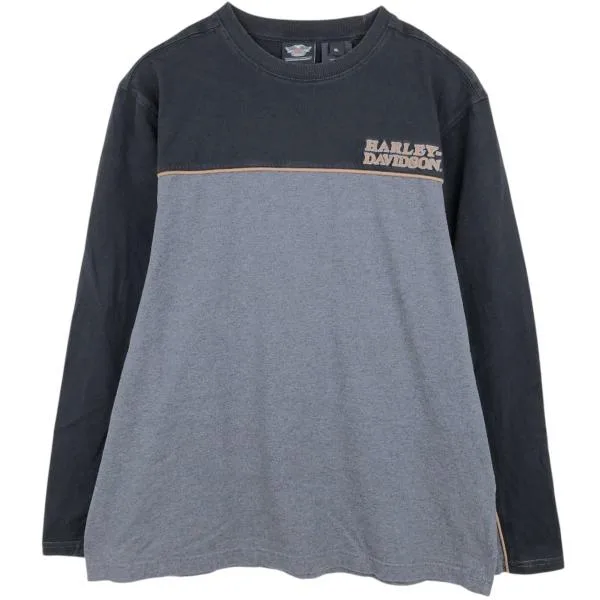 古着 ハーレーダビッドソン Harley-Davidson ロングTシャツ ロンT メンズXL相当 /eaa685612