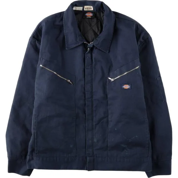 古着 ディッキーズ Dickies 中綿入り ワークブルゾン メンズXL相当 /eaa685689