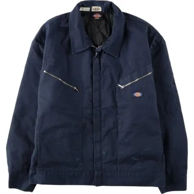 古着 ディッキーズ Dickies 中綿入り ワークブルゾン メンズXL相当 /eaa685689