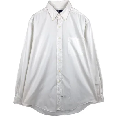 古着 ラルフローレン Ralph Lauren POLO by Ralph Lauren 長袖 ボタンダウンシャツ メンズL相当 /eaa685711