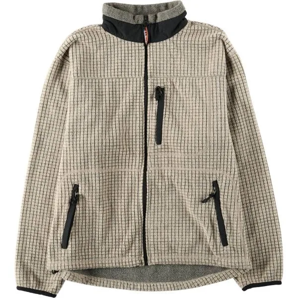 古着 エルエルビーン L.L.Bean 山ロゴ カタディンロゴ フリースジャケット メンズL相当 /eaa685759