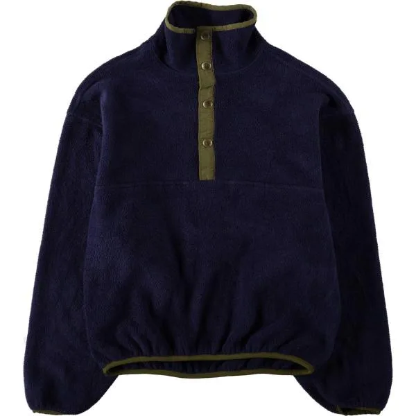 古着 90年代~ ウールリッチ WOOLRICH ハーフスナップ フリースプルオーバー USA製 メンズM相当 ヴィンテージ /eaa685800