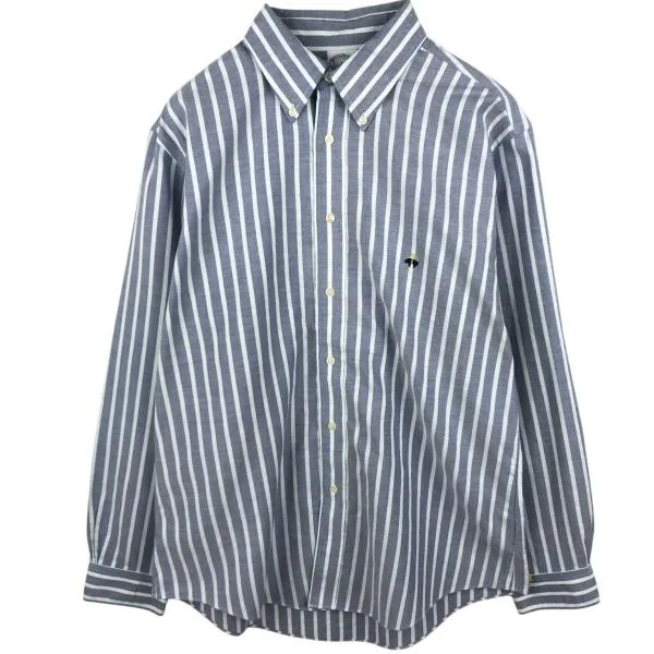 古着 ブルックスブラザーズ Brooks Brothers 1818 REGENT 長袖 ボタンダウンチェックシャツ メンズL相当 /eaa686047