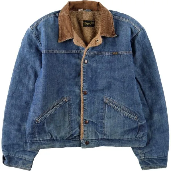 古着 70年代 ラングラー Wrangler デニムジャケット USA製 メンズL相当 ヴィンテージ /eaa686325