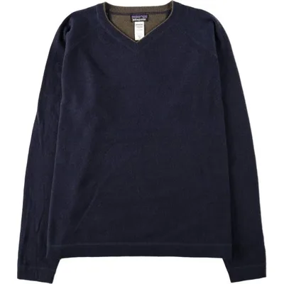 古着 パタゴニア Patagonia カシミア・Vネック・セーター :50838F8 Vネック カシミアニットセーター メンズXL相当 /eaa686419