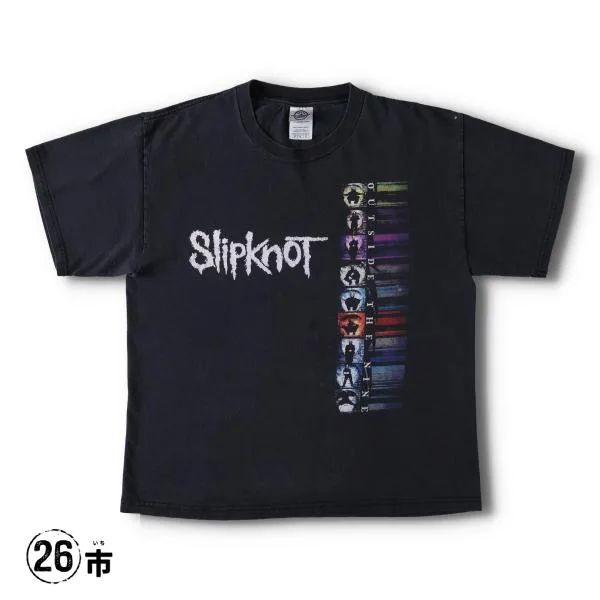 古着 00年代 デルタ DELTA SLIPKNOT スリップノット バンドTシャツ バンT メンズM相当 /evb035923