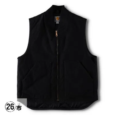 古着 カーハート Carhartt クラシックベスト 中綿入り ダックベスト メンズL相当 /evb035942