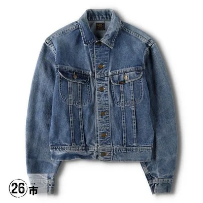 古着 60~70年代 リー Lee 101-J デニムジャケット Gジャン USA製 メンズM相当 ヴィンテージ /evb035950