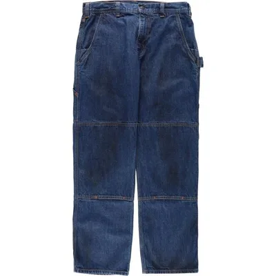 古着 パタゴニア スティールフォージデニムパンツ 56120FA18 ダブルニー デニムペインターパンツ USA製 メンズw34相当 /evb036083