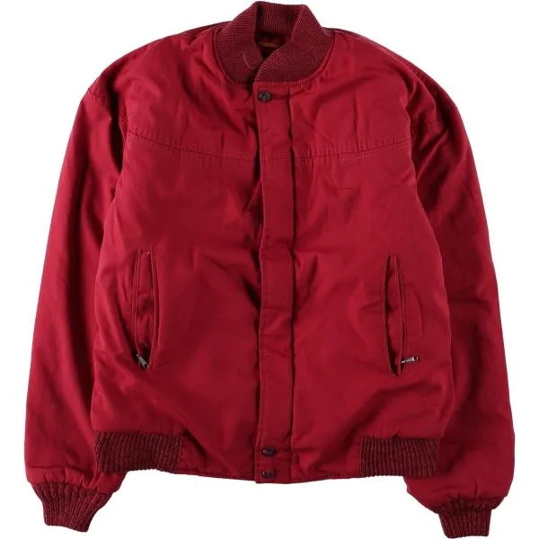 古着 80年代 Catalina Varsity 中綿入り ダービージャケット カップショルダージャケット USA製 メンズS相当 ヴィンテージ /evb036100