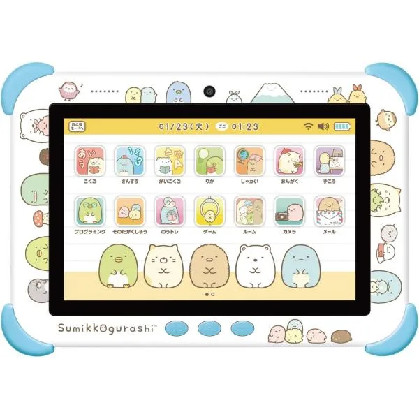 すみっこパッド タブレット ブルー すみっコぐらし Wi-Fiでつながる! みんなとつながる! すみっコパッド 対象年齢5歳以上 8インチ アガツマ(AGATSUMA)