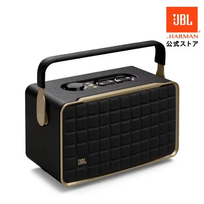 JBL公式 Authentics 300 Wi-Fi ワイヤレススピーカー Bluetooth ステレオ ウーファー 重低音 高音質 ハイレゾ アプリ音声アシスタント バッテリー 最大8時間再生