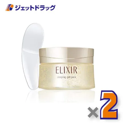 【化粧品】エリクシール シュペリエル スリーピングジェルパック W 105g ×2個〔塗って寝る・ジェルパック〕