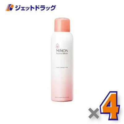 【化粧品】ミノンアミノモイスト モイストチャージミスト 150g ×4個〔敏感肌・ミスト化粧水〕