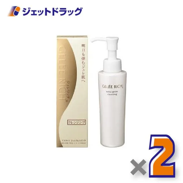 【化粧品】ジュレリッチ エクストラ ジュレクレンジング 100g ×2個〔ジェル状・クレンジング〕
