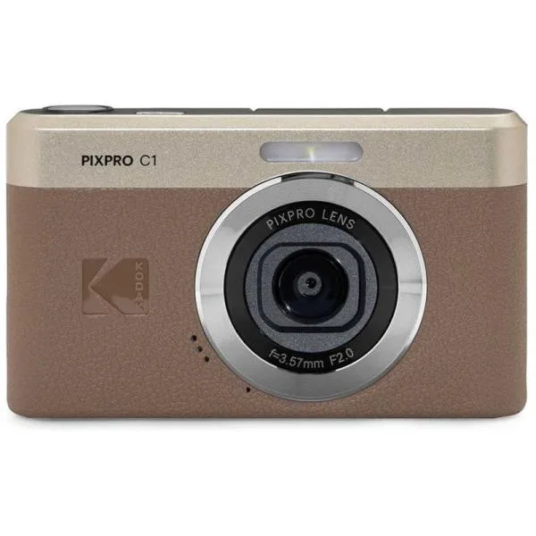 Kodak PIXPRO コンパクトデジタルカメラ クラシックシリーズ ブラウン C1BN